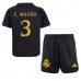 Real Madrid Eder Militao #3 Barnkläder Tredje matchtröja till baby 2023-24 Kortärmad (+ Korta byxor) Billigt